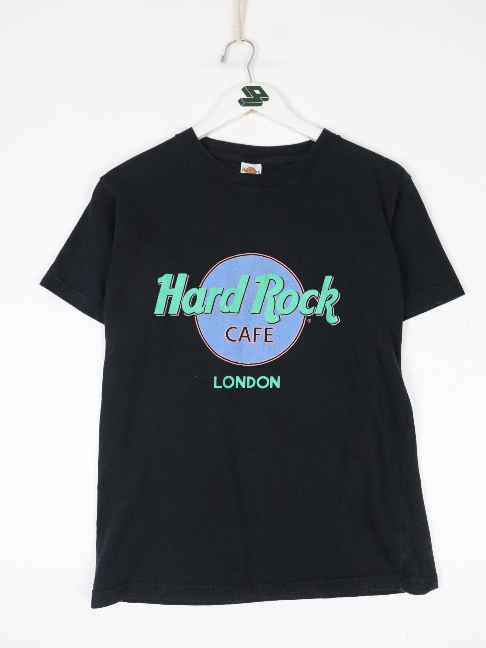Vintage Hard Rock Cafe T Shirt Mens Small Black London