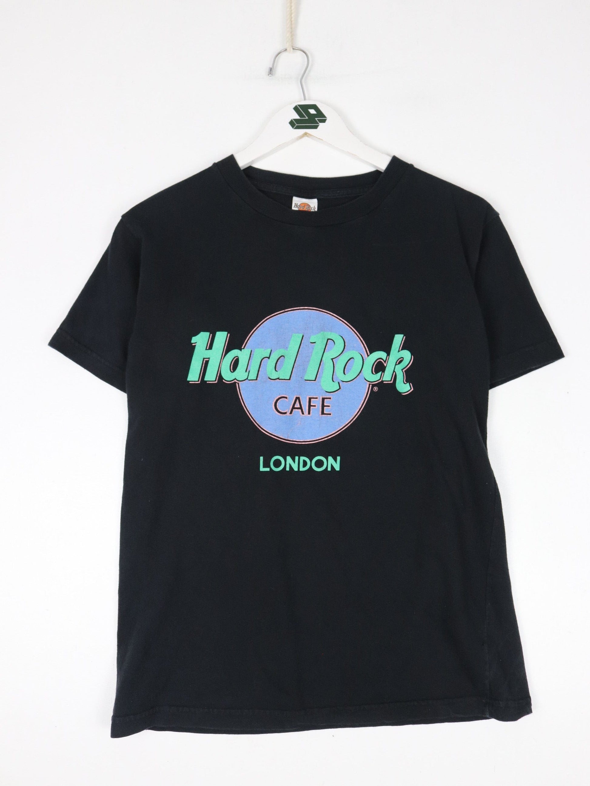 Vintage Hard Rock Cafe T Shirt Mens Small Black London
