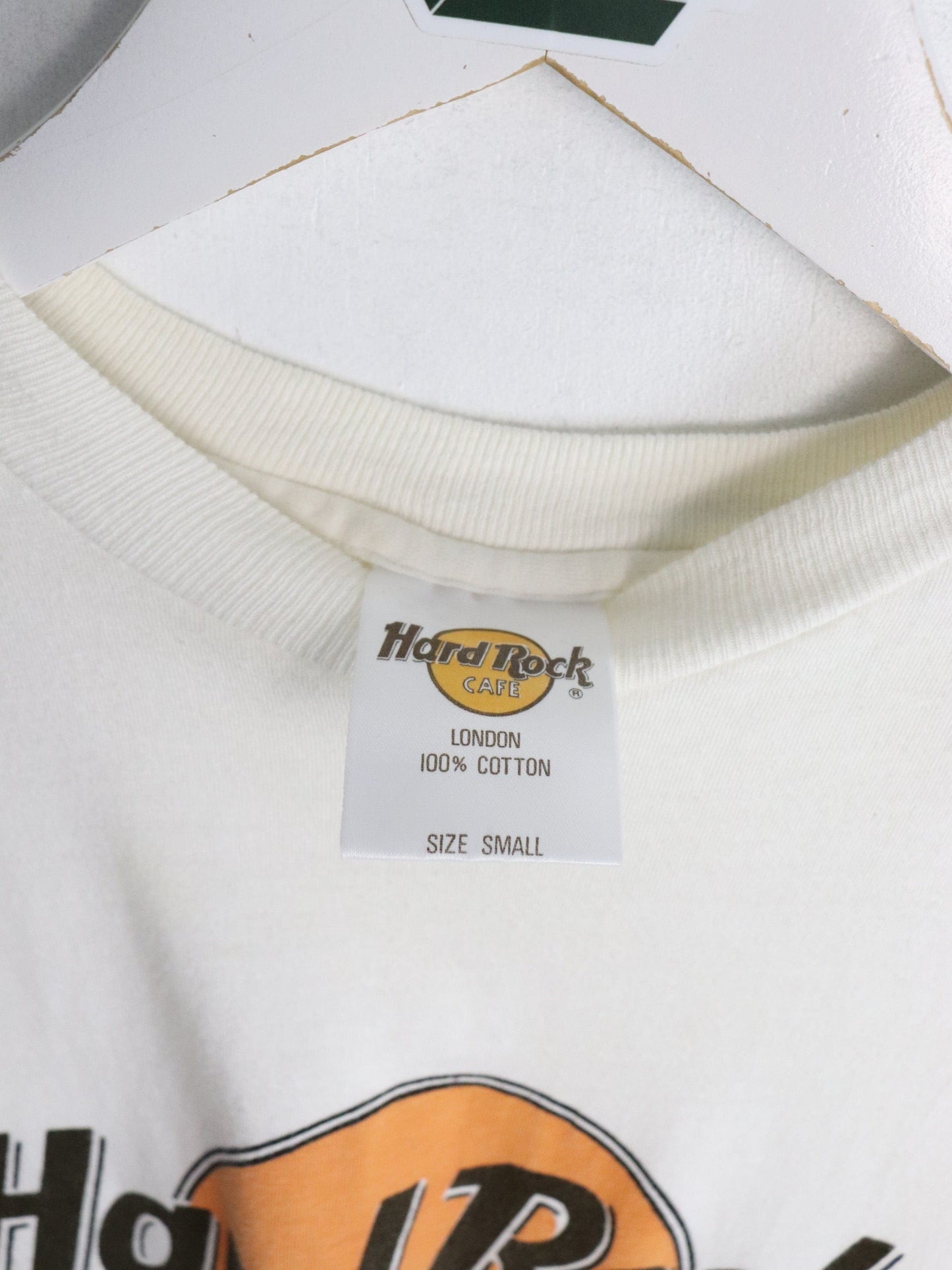 Vintage Hard Rock Cafe T Shirt Mens Small White London from propervintagecanada