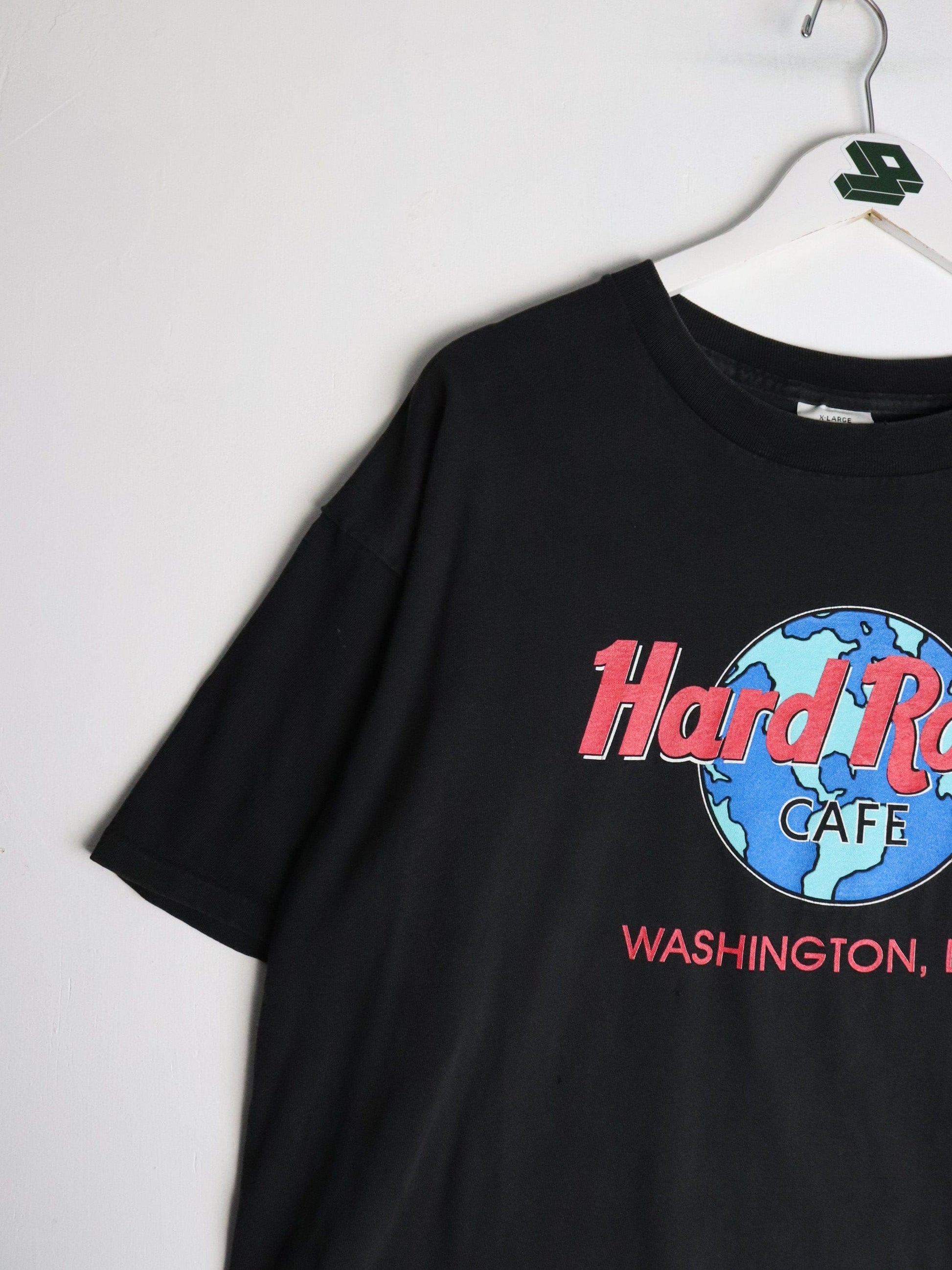Vintage Hard Rock Cafe T Shirt Mens XL Black Washington D.C. from propervintagecanada