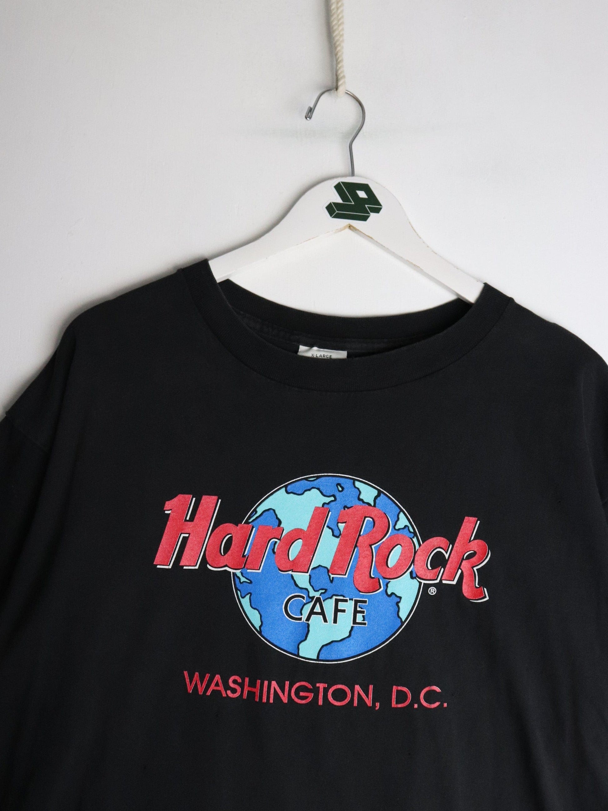 Vintage Hard Rock Cafe T Shirt Mens XL Black Washington D.C. from propervintagecanada