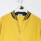 Vintage Harvard Company Sweatshirt Youth Large Yellow Varsity Snap On
