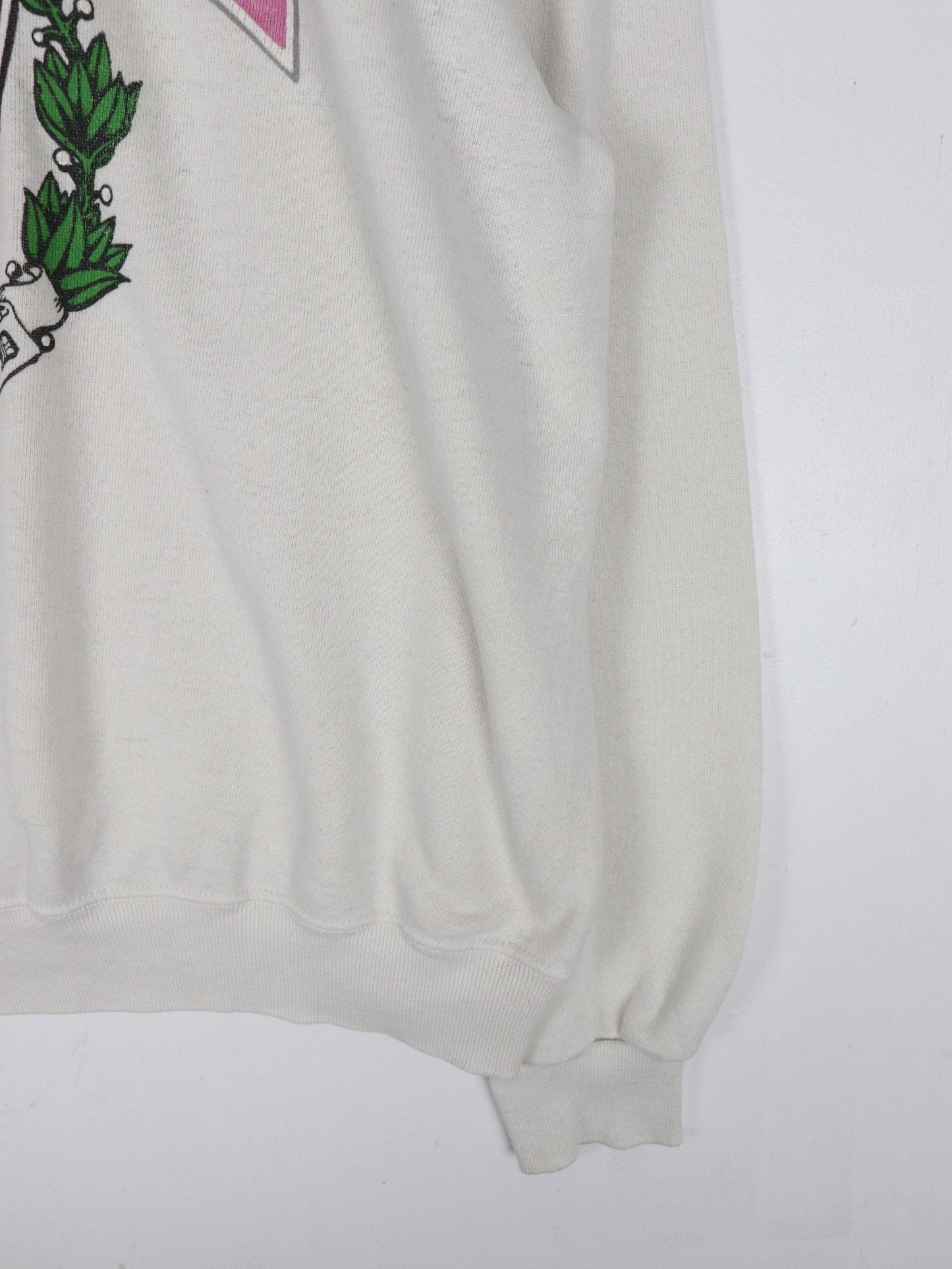 Vintage Harvard University Sweatshirt Mens Large White College