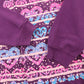 Vintage Hearts Sweatshirt Adult Large Purple Art 90s Sweater from propervintagecanada