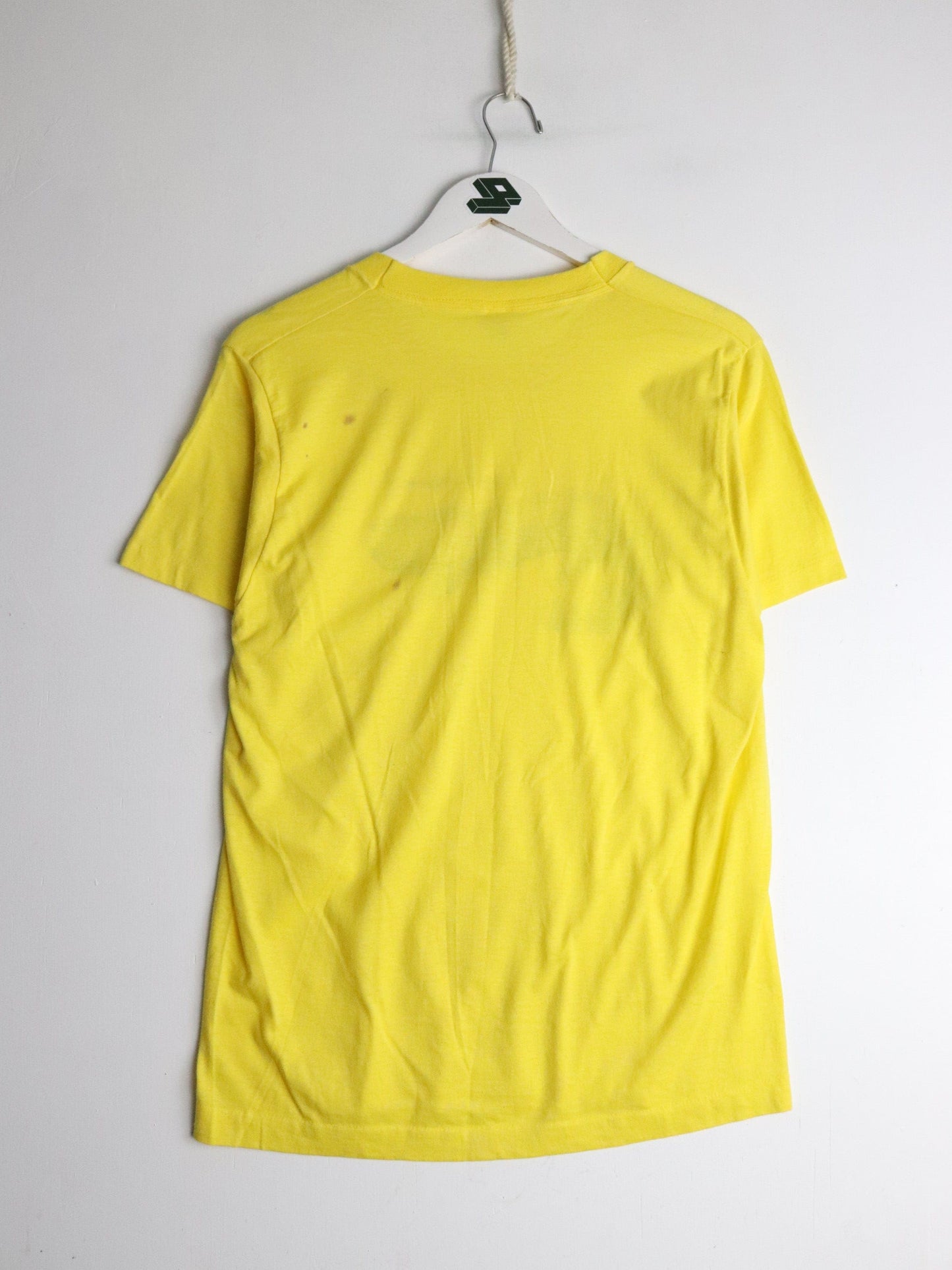 Vintage Hellbender T Shirt Fits Mens Small Yellow 90s from propervintagecanada