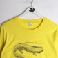 Vintage Hellbender T Shirt Fits Mens Small Yellow 90s from propervintagecanada