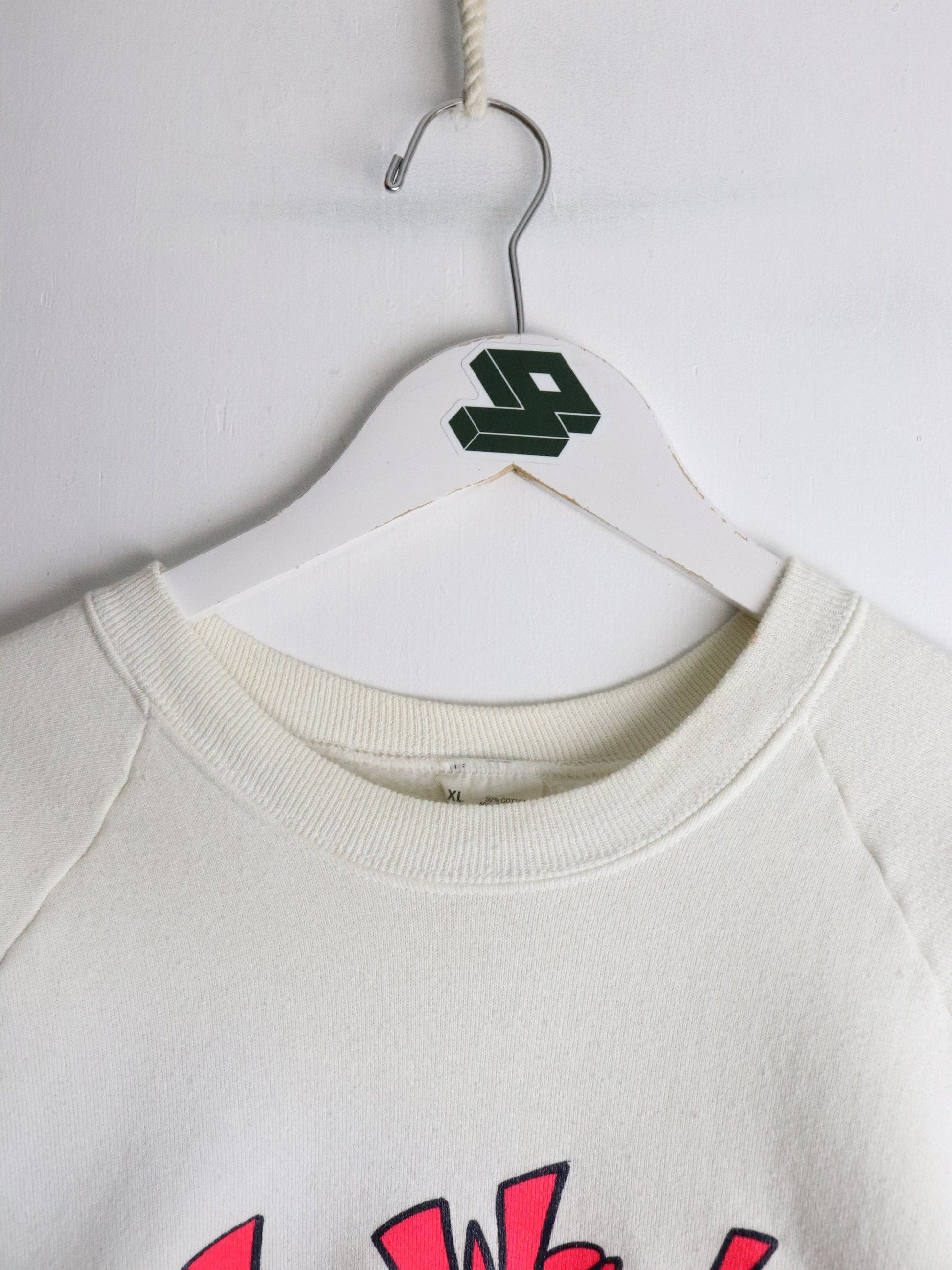 Vintage Hog Wild Sweatshirt Mens Large White from propervintagecanada