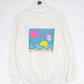 Vintage Hollywood Memorial Hospital Sweatshirt Fits Mens Small White 80s from propervintagecanada
