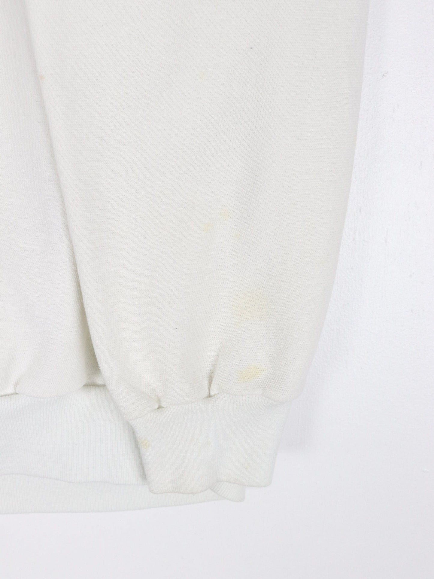 Vintage Hollywood Memorial Hospital Sweatshirt Fits Mens Small White 80s from propervintagecanada