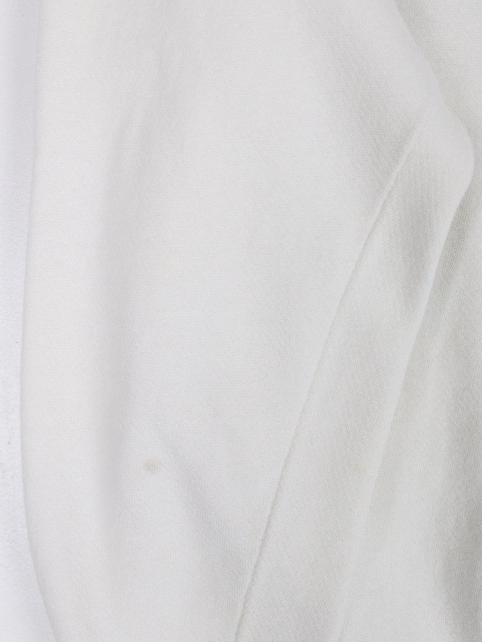 Vintage Hollywood Memorial Hospital Sweatshirt Fits Mens Small White 80s from propervintagecanada