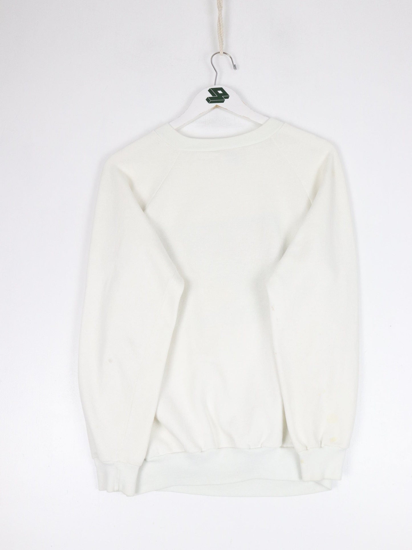 Vintage Hollywood Memorial Hospital Sweatshirt Fits Mens Small White 80s from propervintagecanada