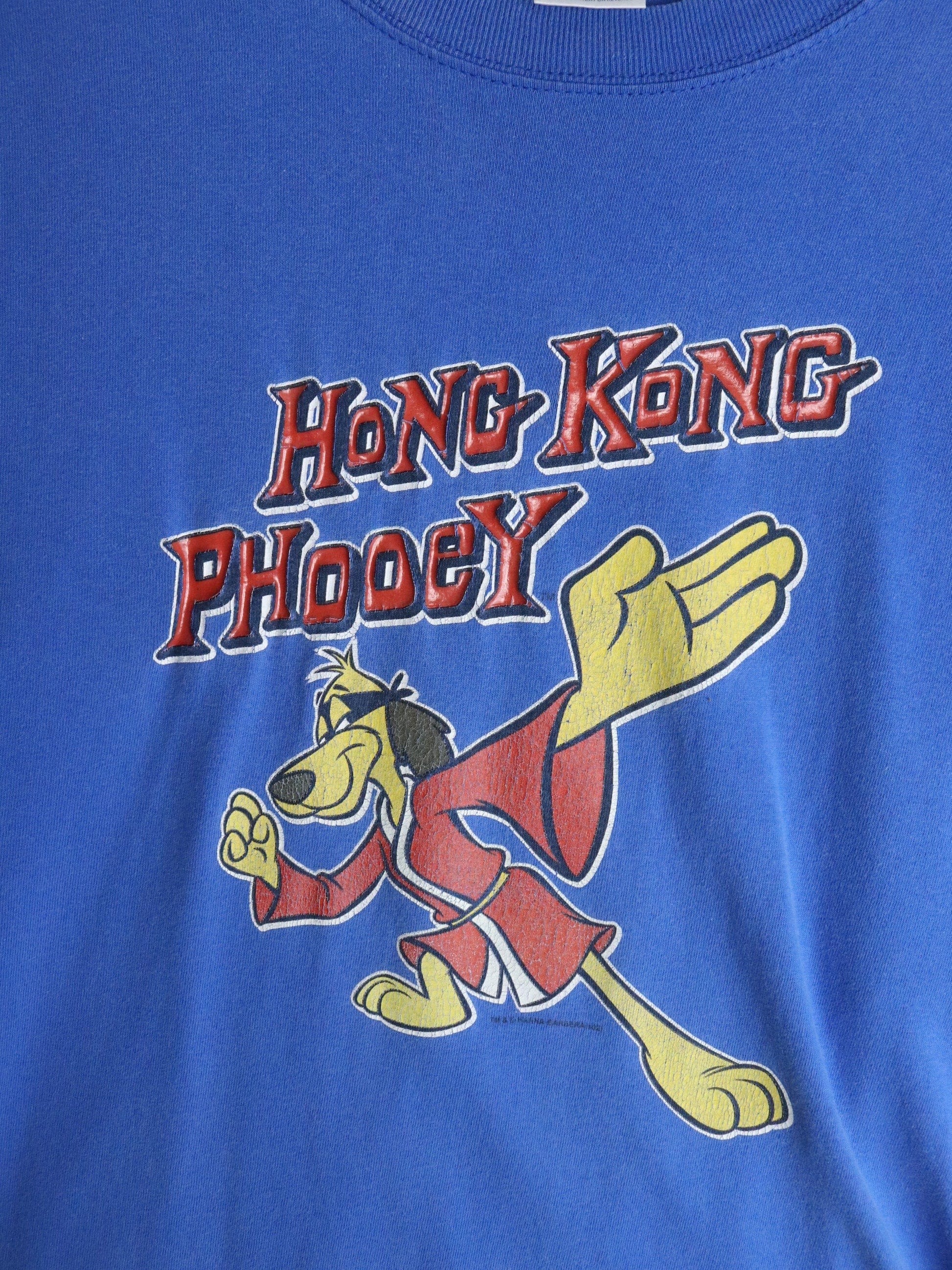 Vintage Hong Kong Phooey T Shirt Mens XL Blue from propervintagecanada