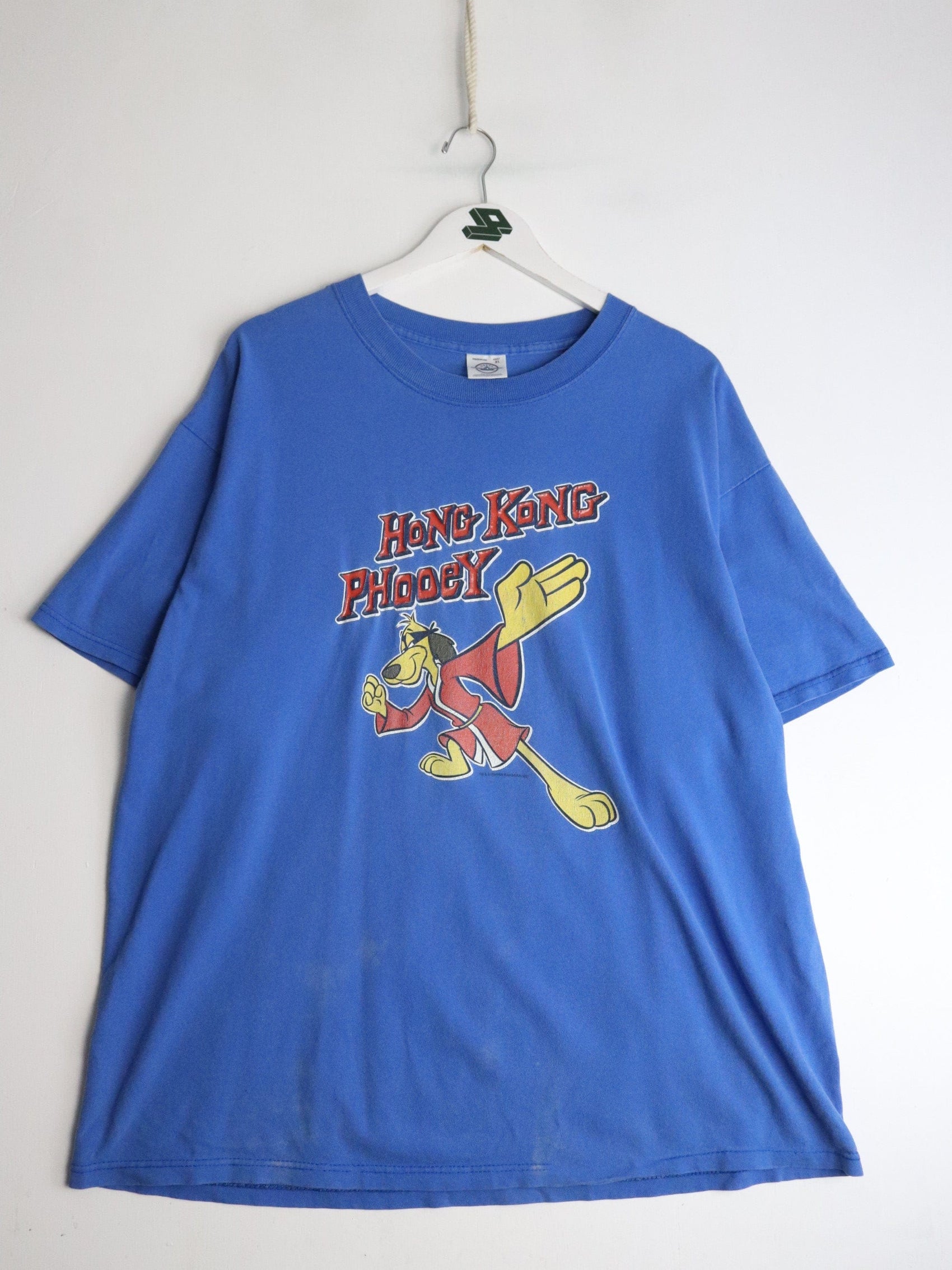 Vintage Hong Kong Phooey T Shirt Mens XL Blue from propervintagecanada
