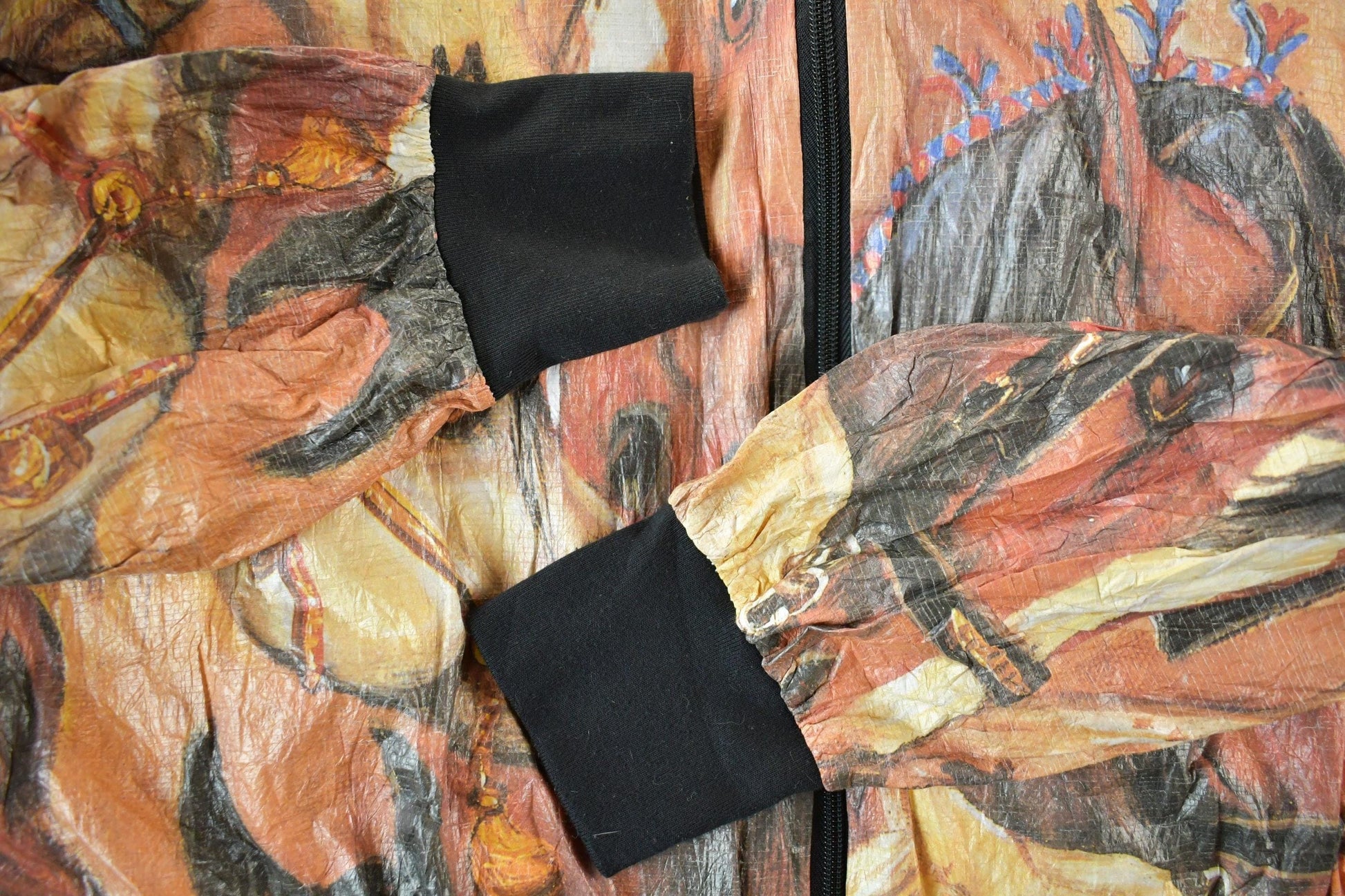 Vintage Horses Winona Tyvek By Dupont Windbreaker from propervintagecanada