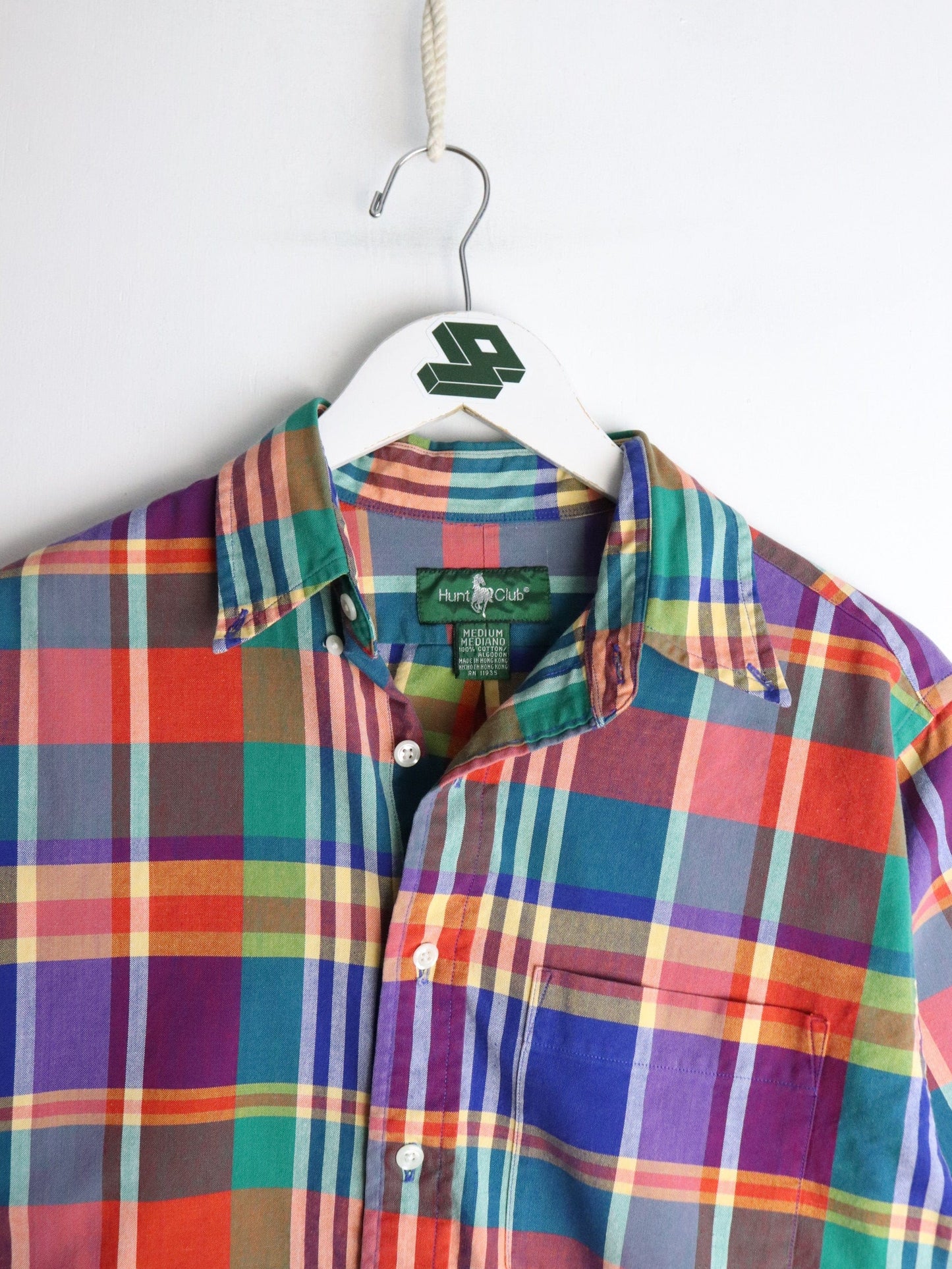 Vintage Hunt Club Shirt Mens Medium Red Button Up from propervintagecanada
