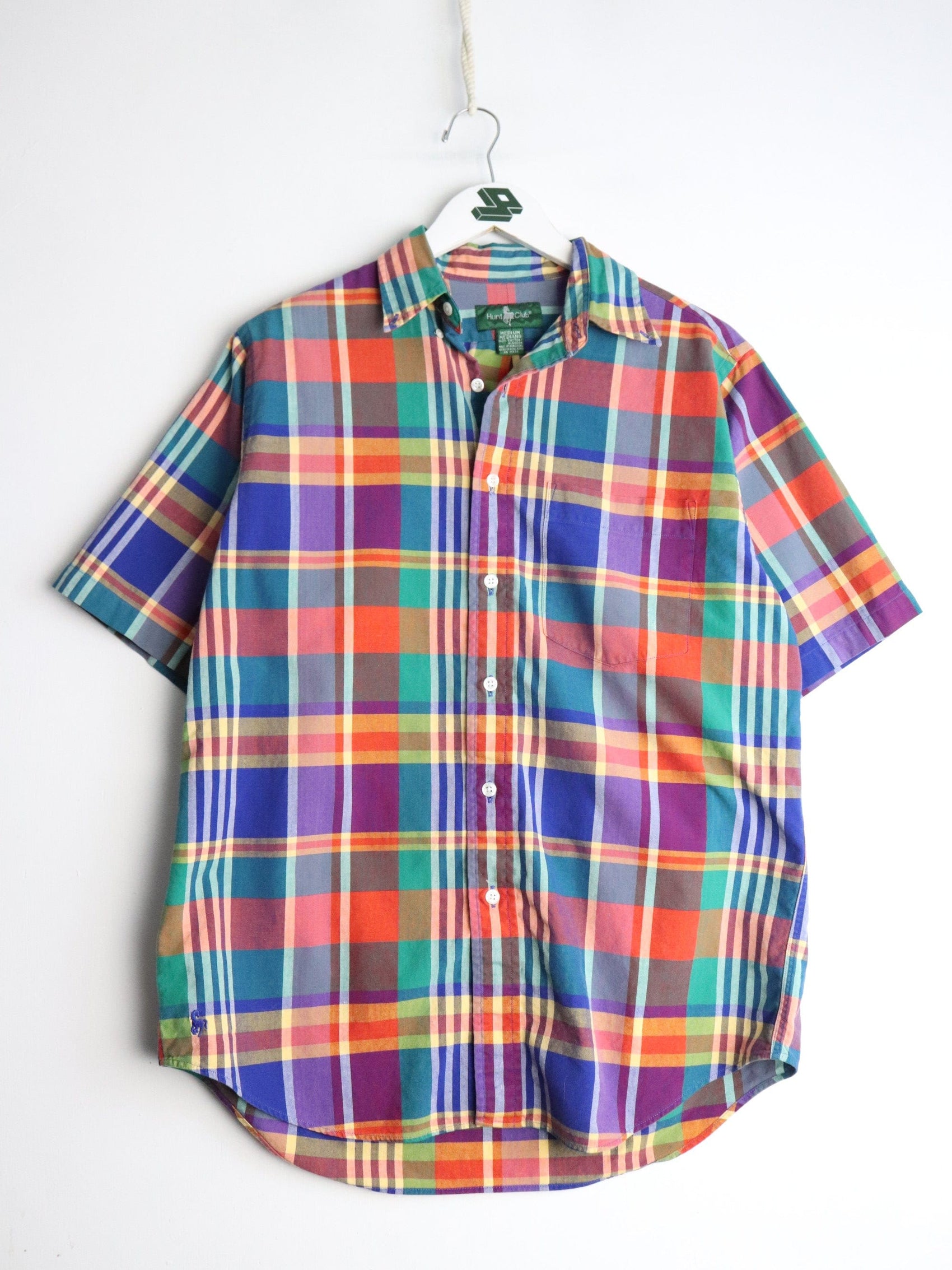 Vintage Hunt Club Shirt Mens Medium Red Button Up from propervintagecanada