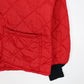 Vintage Hunting Jacket Womens Large Red Quilt Outdoors 70s 80s from propervintagecanada