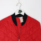 Vintage Hunting Jacket Womens Large Red Quilt Outdoors 70s 80s from propervintagecanada