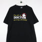 Vintage I'm Not A Doctor T Shirt Mens XL Black Funny