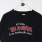 Vintage If I Knew The Answer T Shirt Mens Large Black Funny from propervintagecanada