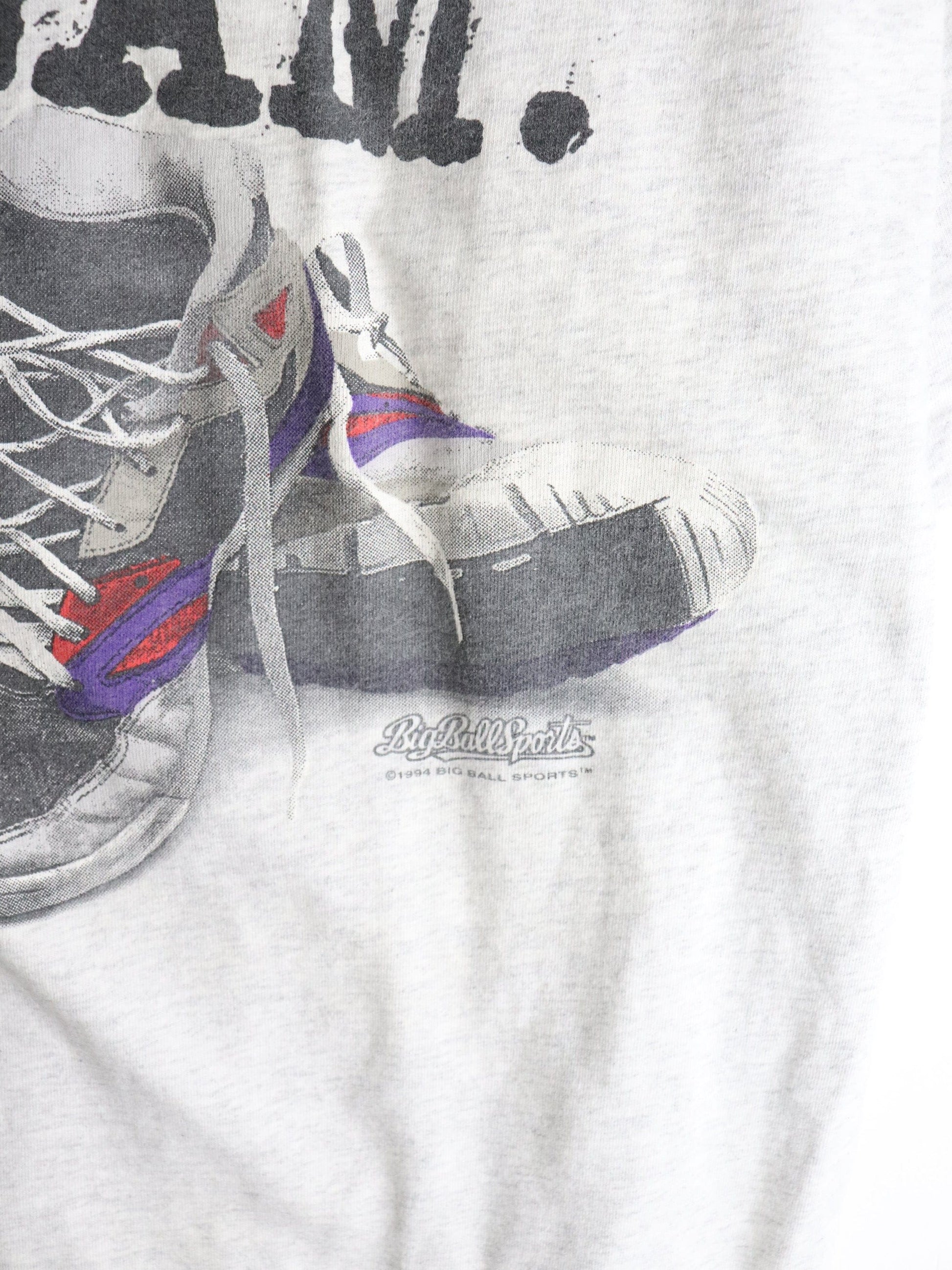 Vintage If You Don't Practice T Shirt Mens XL Grey Basketball from propervintagecanada