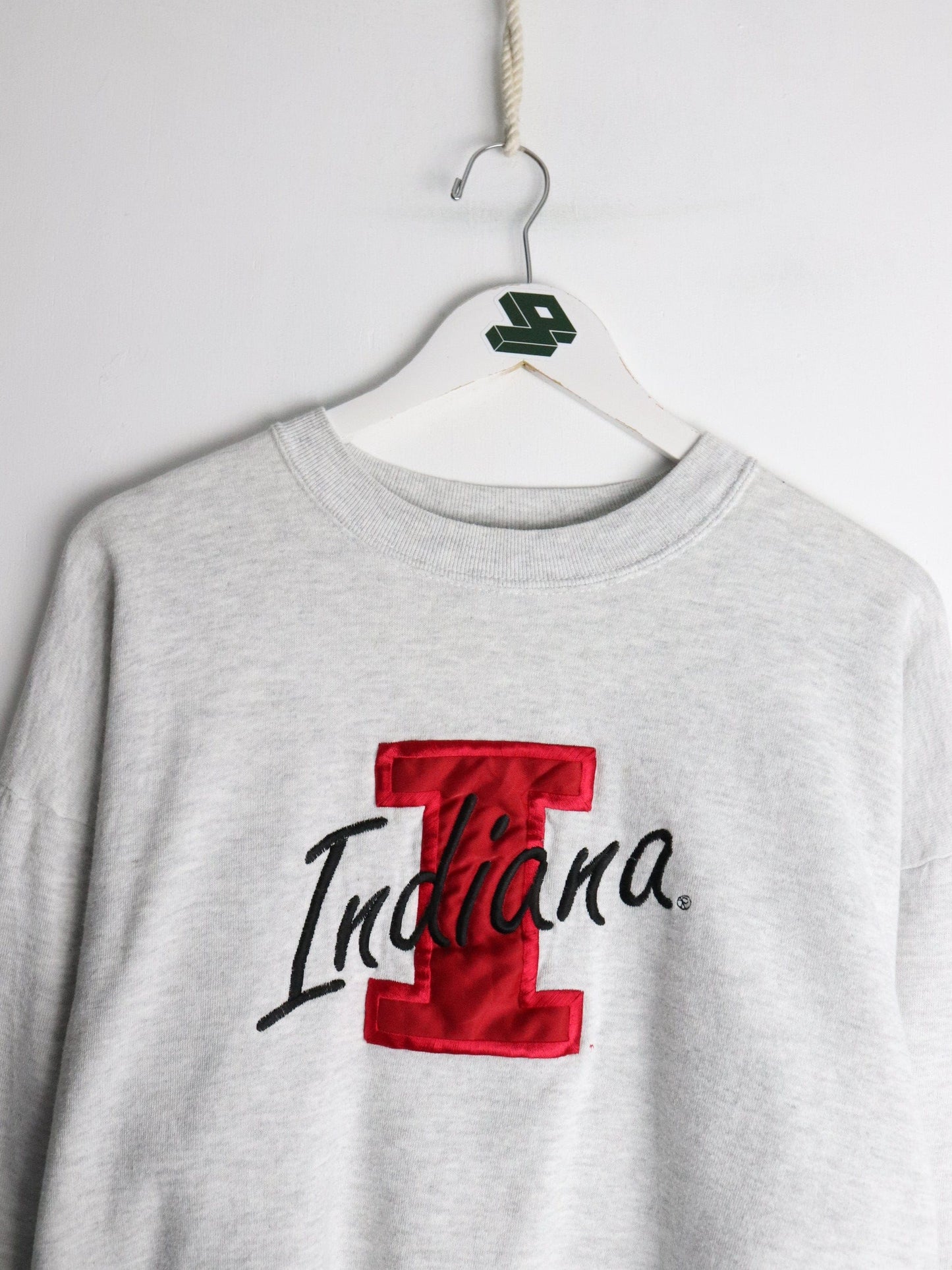 Vintage Indiana Hoosiers Sweatshirt Fits Mens Large Grey College