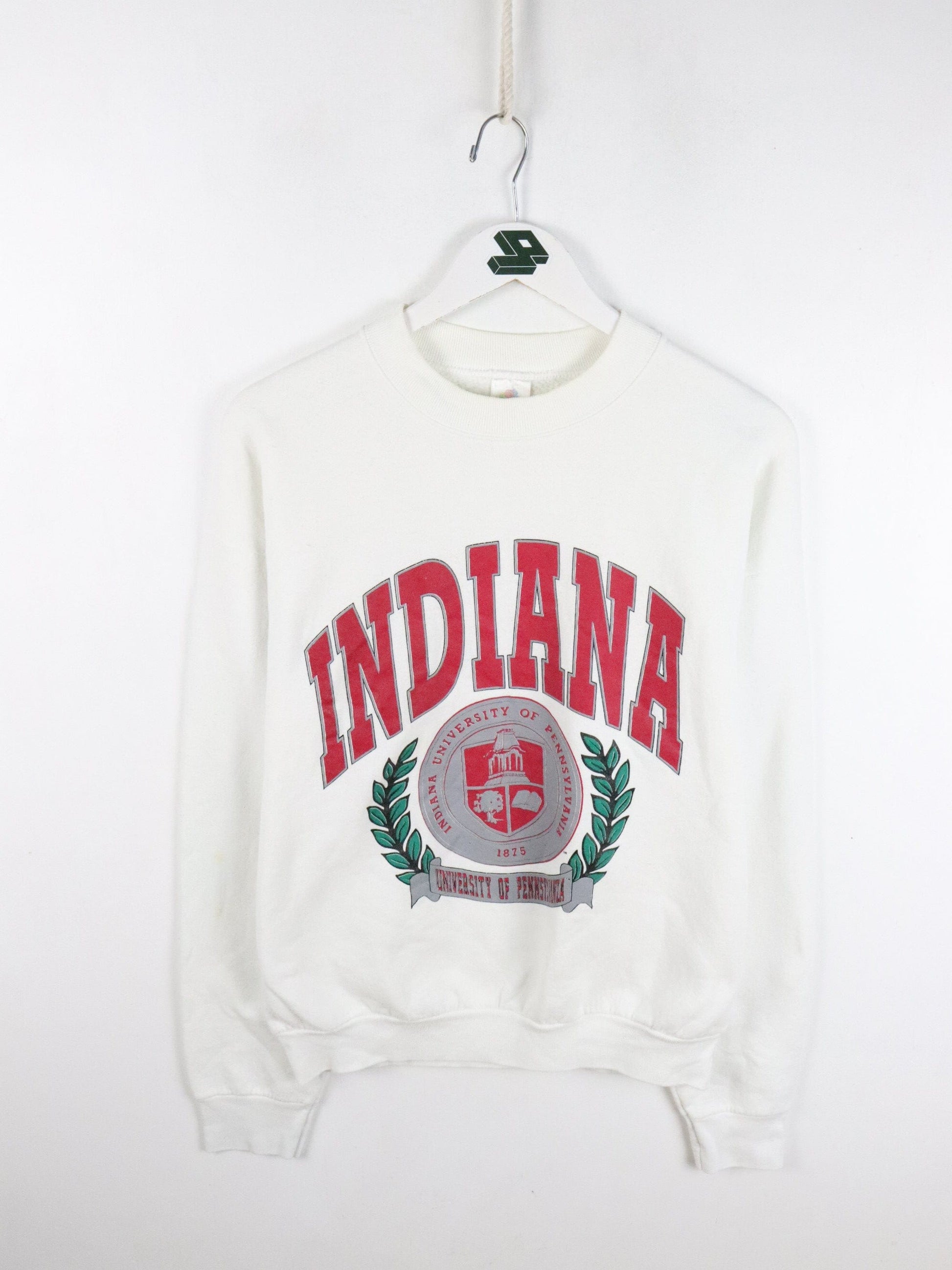 Vintage Indiana University Sweatshirt Mens Medium White from propervintagecanada