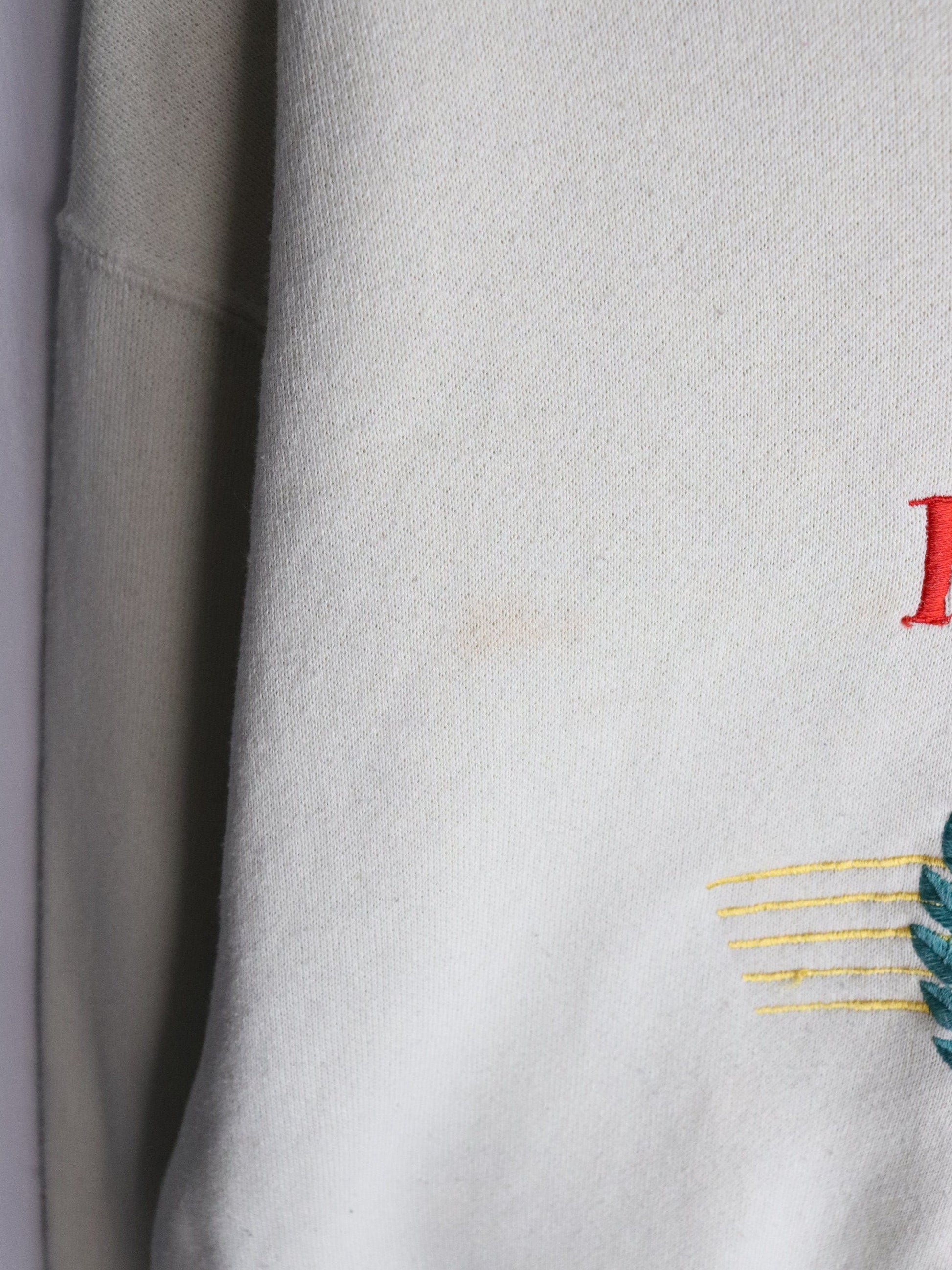 Vintage Iowa State Cyclones Sweatshirt Mens Large Beige