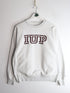 Vintage IUP Sweatshirt Mens Medium Grey Champion Reverse Weave from propervintagecanada
