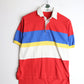Vintage Izod Lacoste Polo Shirt Mens Medium Red