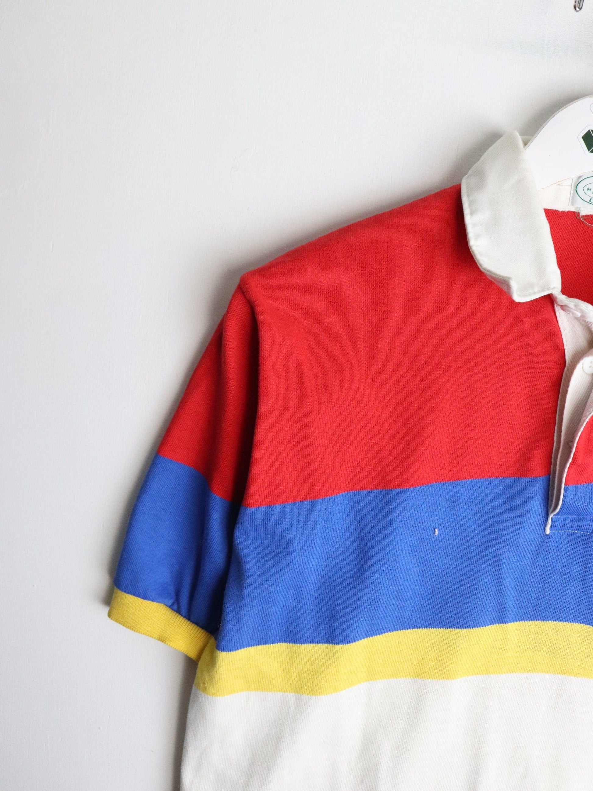 Vintage Izod Lacoste Polo Shirt Mens Medium Red