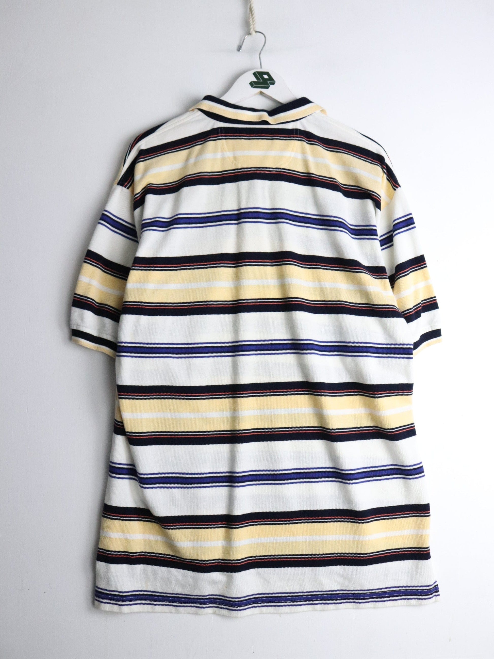 Vintage Izod Polo Shirt Mens Large White from propervintagecanada