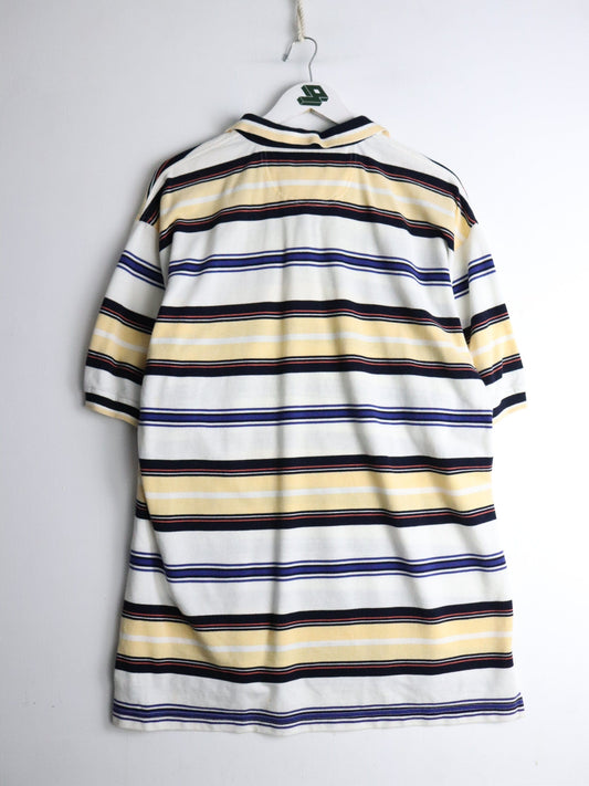 Vintage Izod Polo Shirt Mens Large White from propervintagecanada