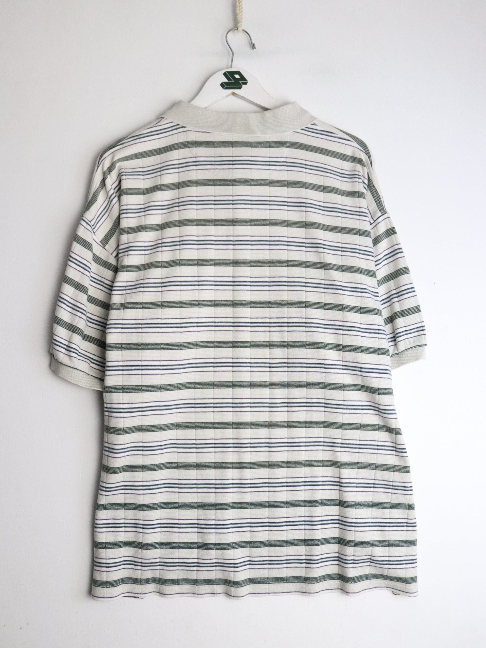 Vintage Izod Polo Shirt Mens XL Beige Golf from propervintagecanada