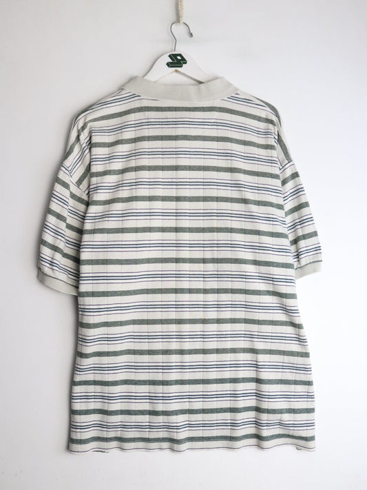 Vintage Izod Polo Shirt Mens XL Beige Golf from propervintagecanada