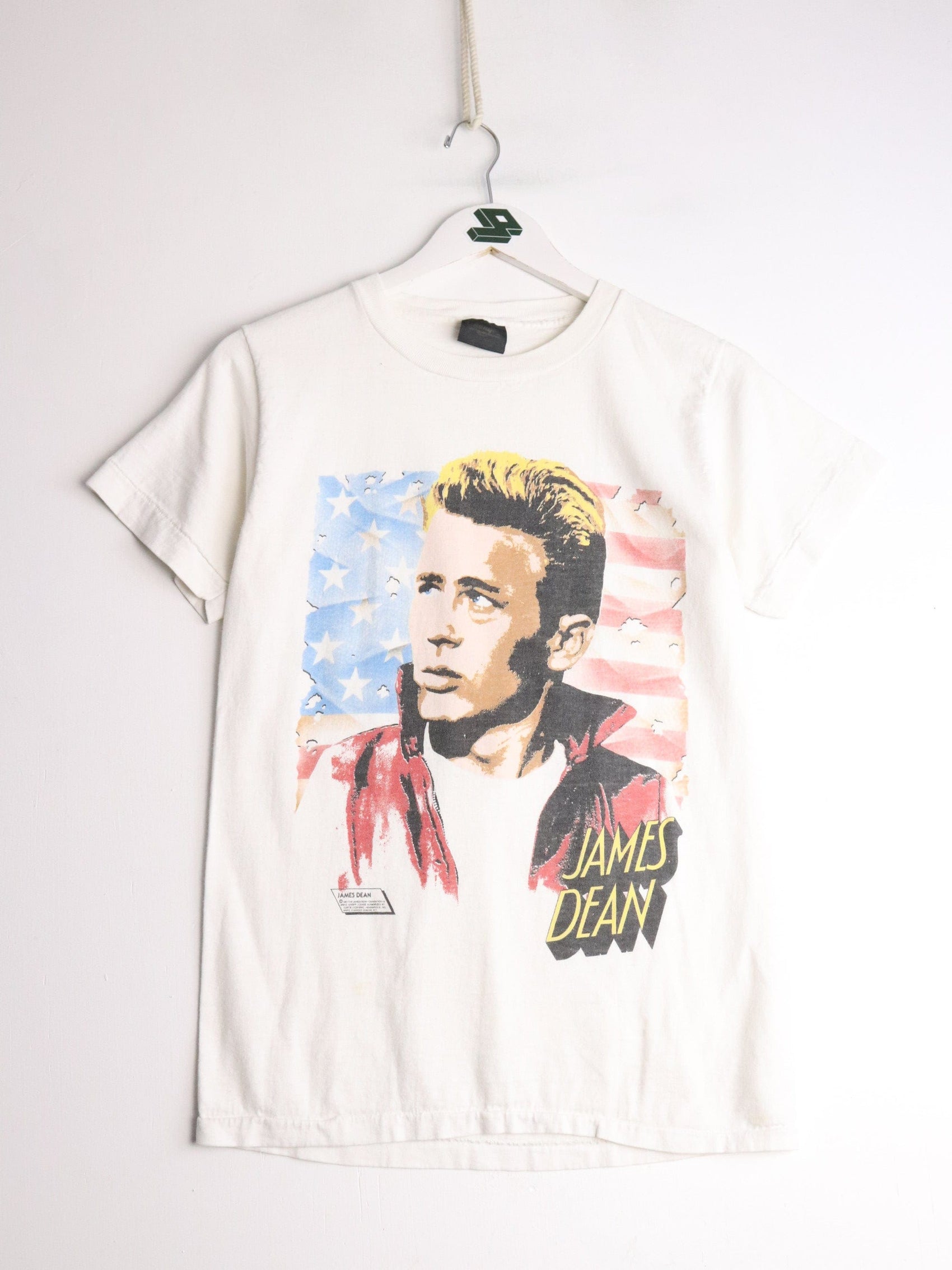 Vintage James Dean T Shirt Mens Small White from propervintagecanada