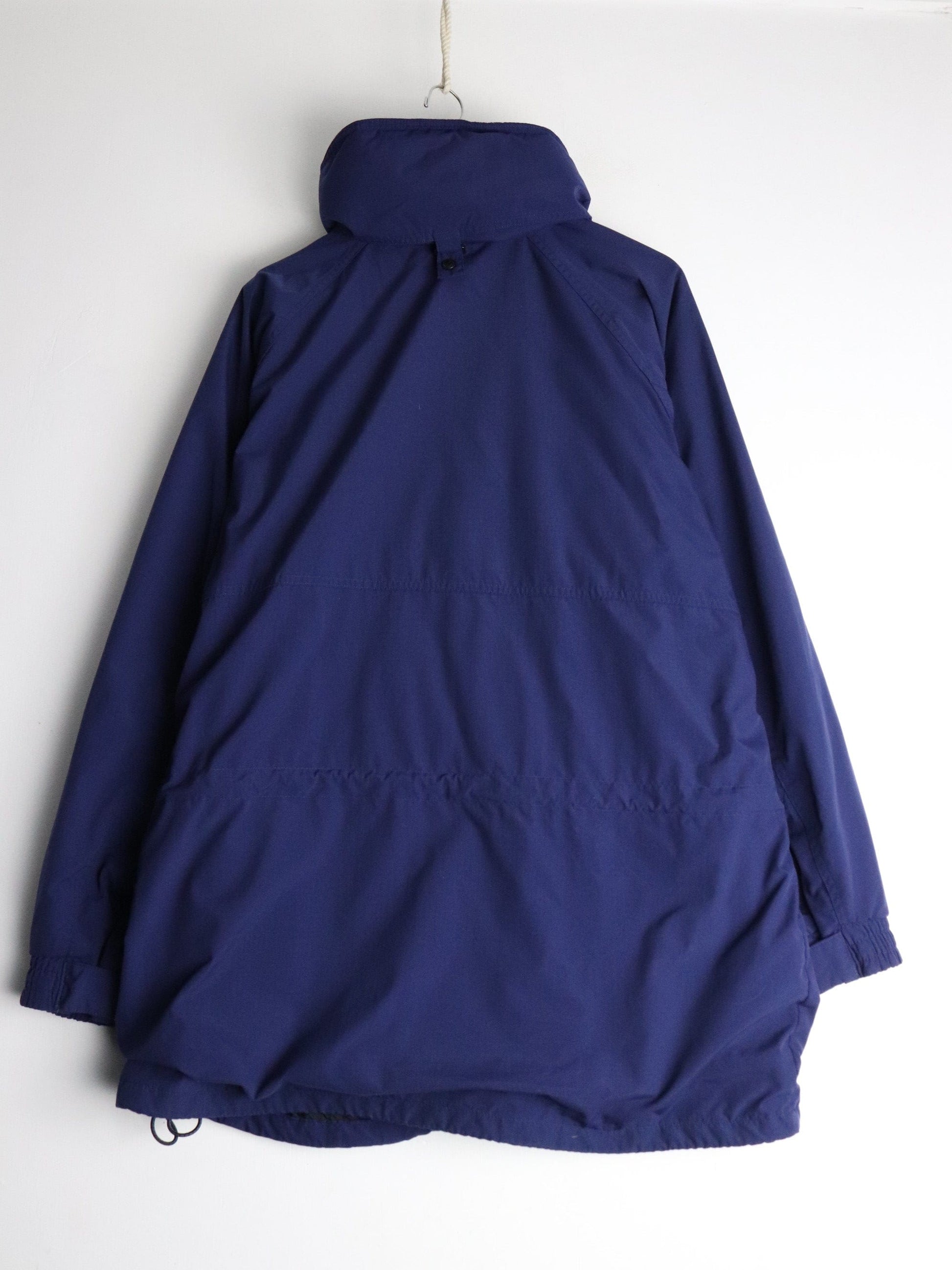 Vintage Jansport Jacket Mens Large Blue Parka