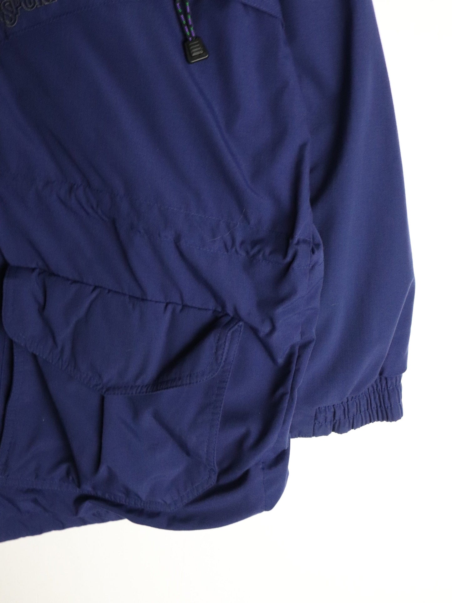 Vintage Jansport Jacket Mens Large Blue Parka