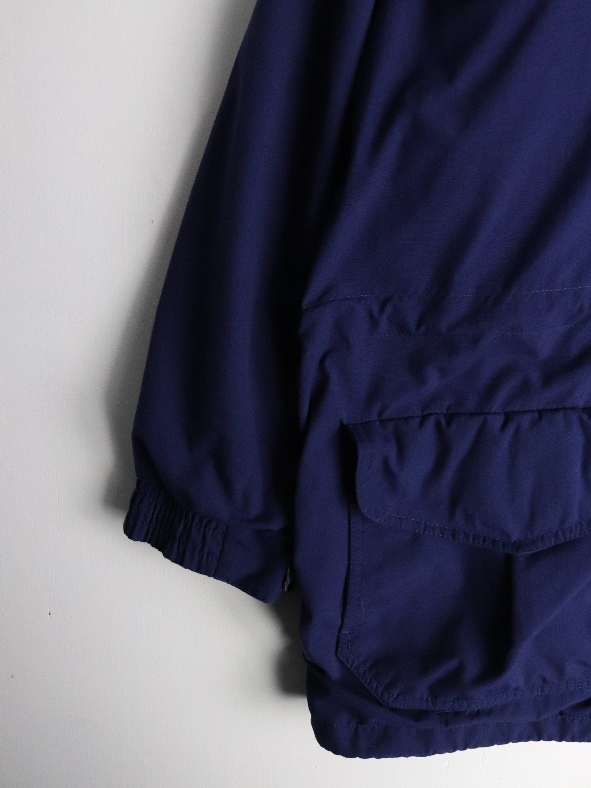 Vintage Jansport Jacket Mens Large Blue Parka