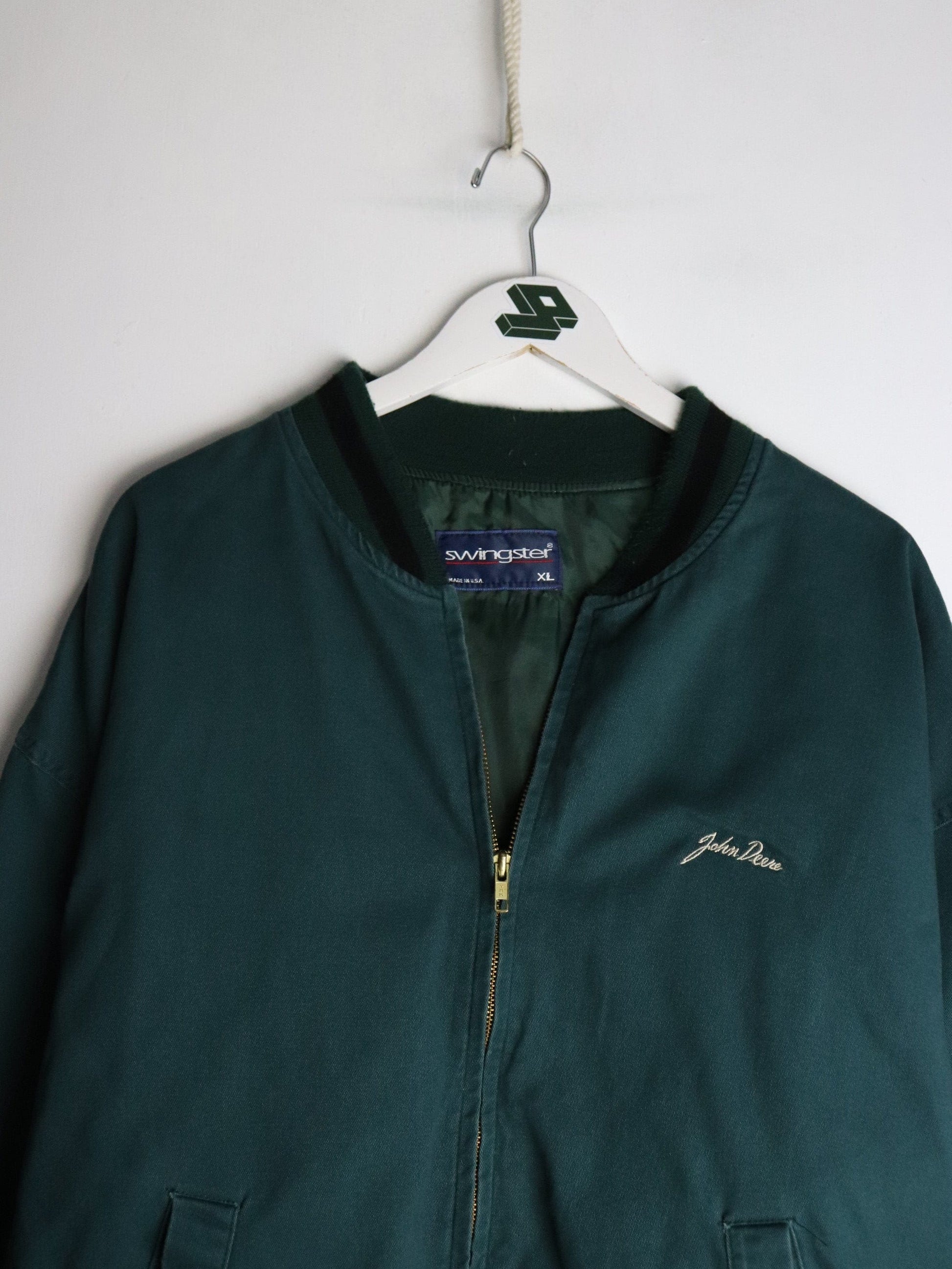 Vintage John Deere Jacket Mens XL Green from propervintagecanada