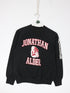 Vintage Jonathan Alder Sweatshirt Fits Mens Small Black College Sweater 90s
