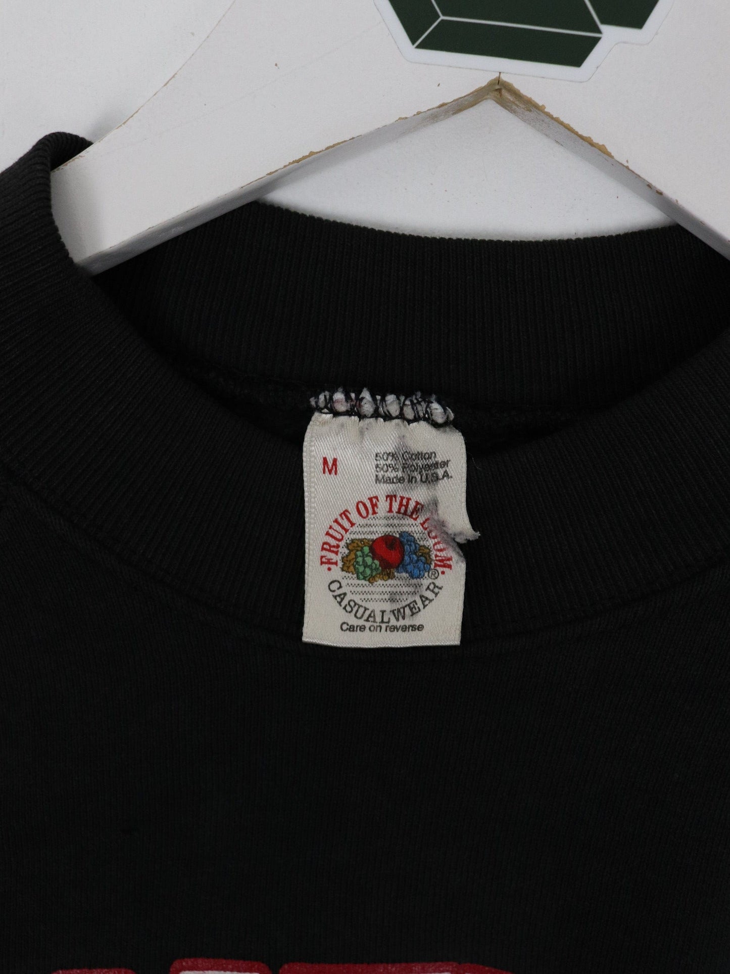 Vintage Jonathan Alder Sweatshirt Fits Mens Small Black College Sweater 90s