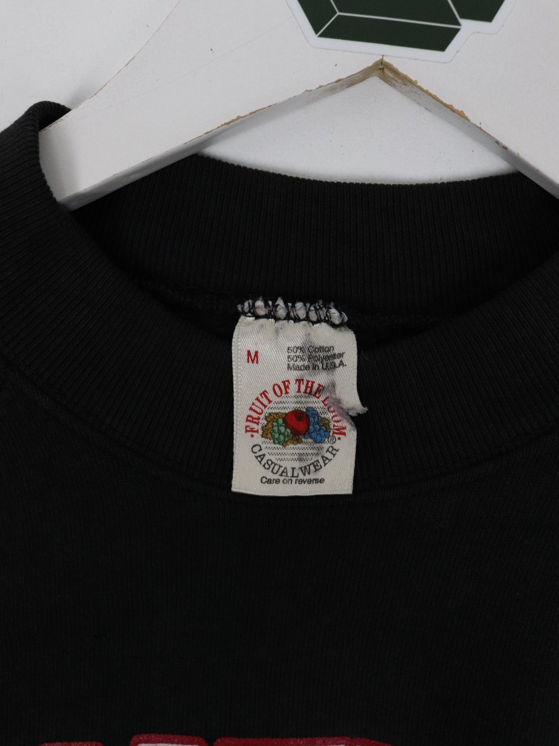 Vintage Jonathan Alder Sweatshirt Fits Mens Small Black College Sweater 90s