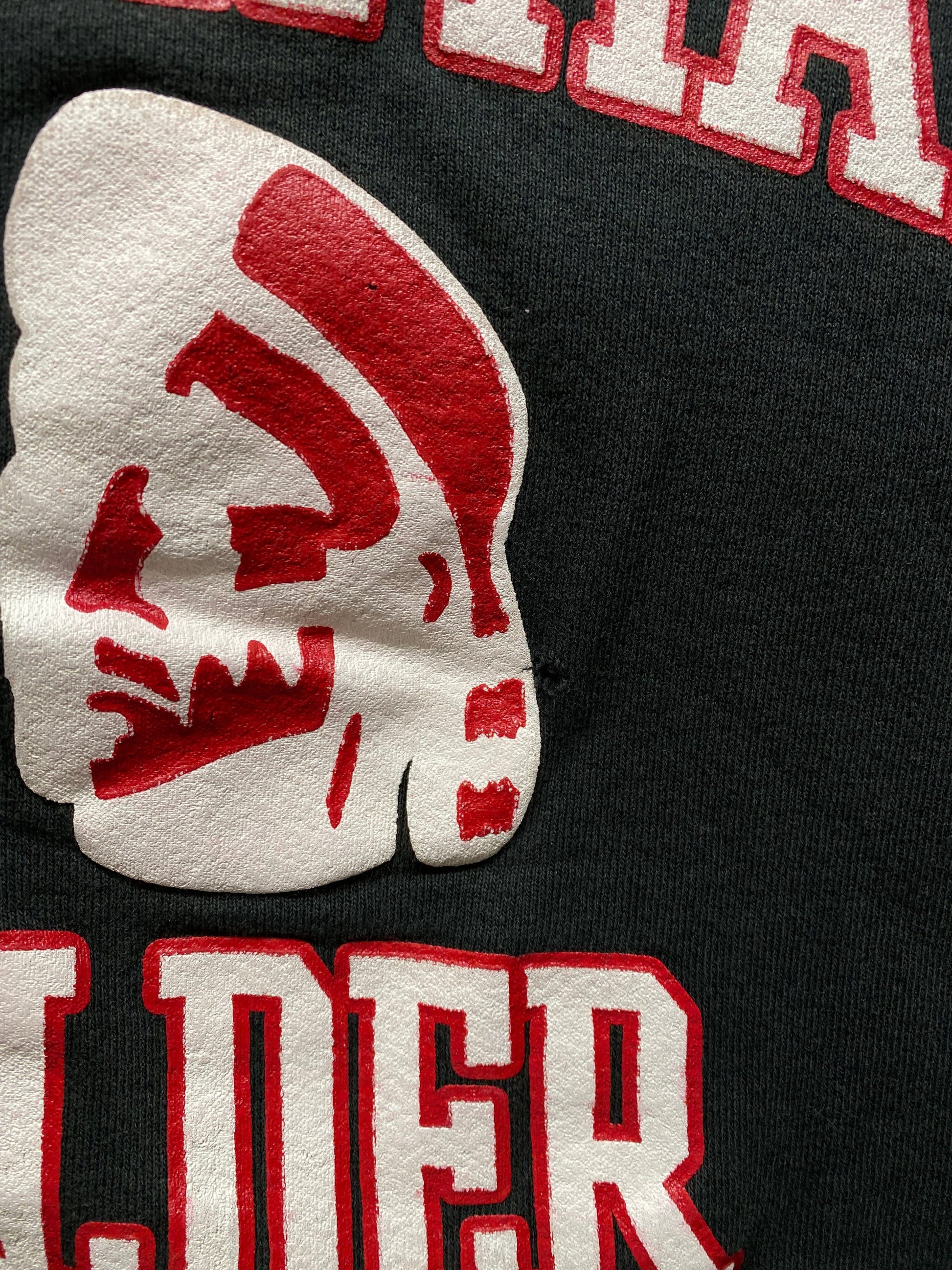 Vintage Jonathan Alder Sweatshirt Fits Mens Small Black College Sweater 90s