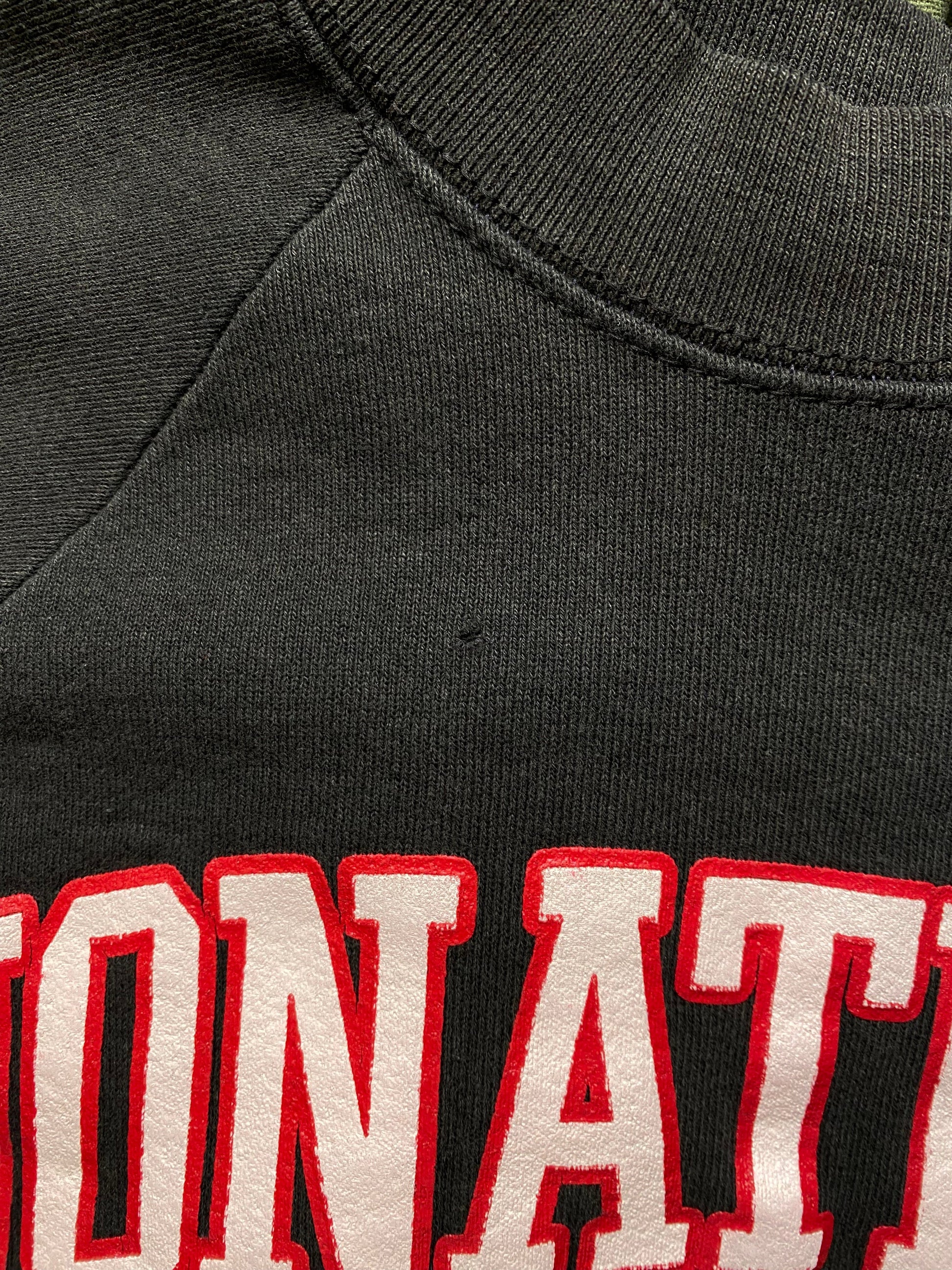 Vintage Jonathan Alder Sweatshirt Fits Mens Small Black College Sweater 90s