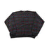 Vintage Jos A Bank Merino Wool Sweater: Geometric Pattern, Crewneck Knit from propervintagecanada