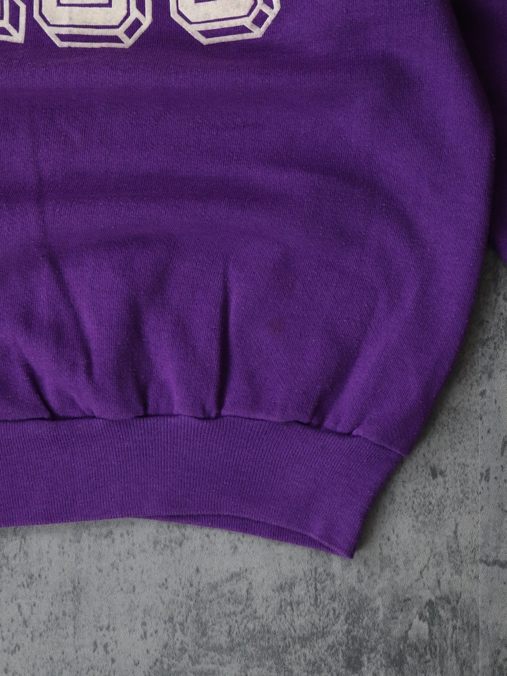 Vintage Kansas State University Sweatshirt Mens Small Purple 70s 80s College from propervintagecanada