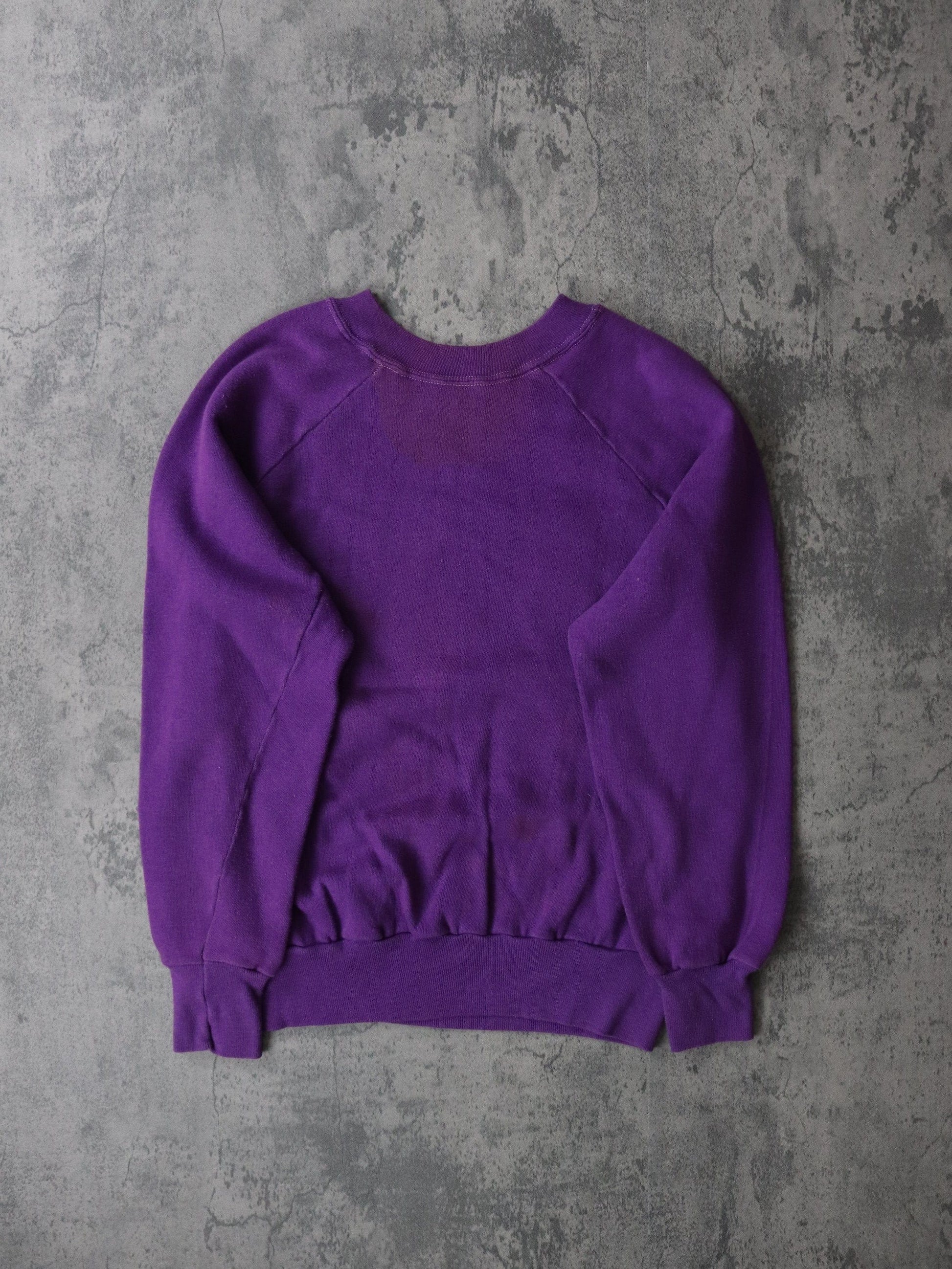 Vintage Kansas State University Sweatshirt Mens Small Purple 70s 80s College from propervintagecanada