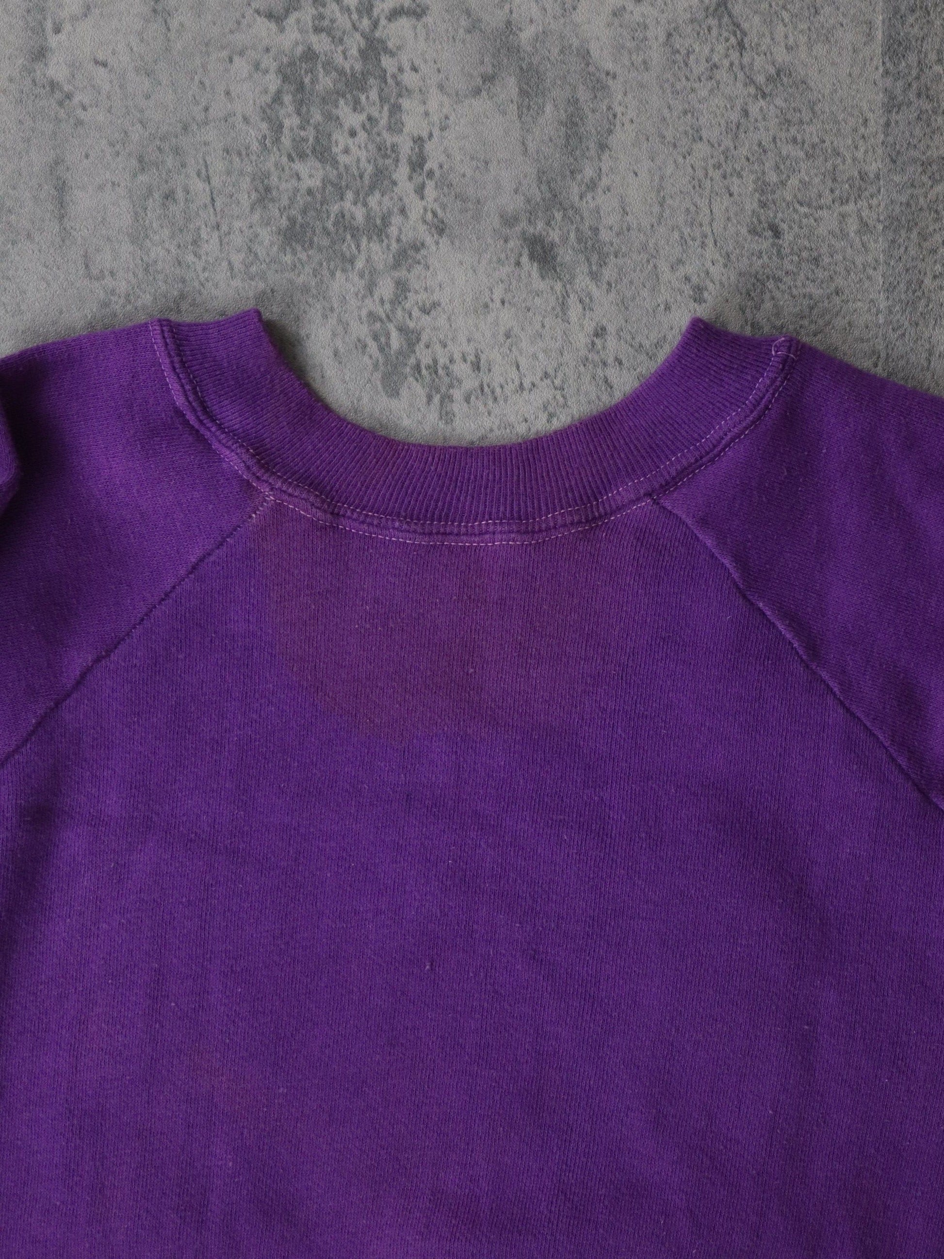 Vintage Kansas State University Sweatshirt Mens Small Purple 70s 80s College from propervintagecanada