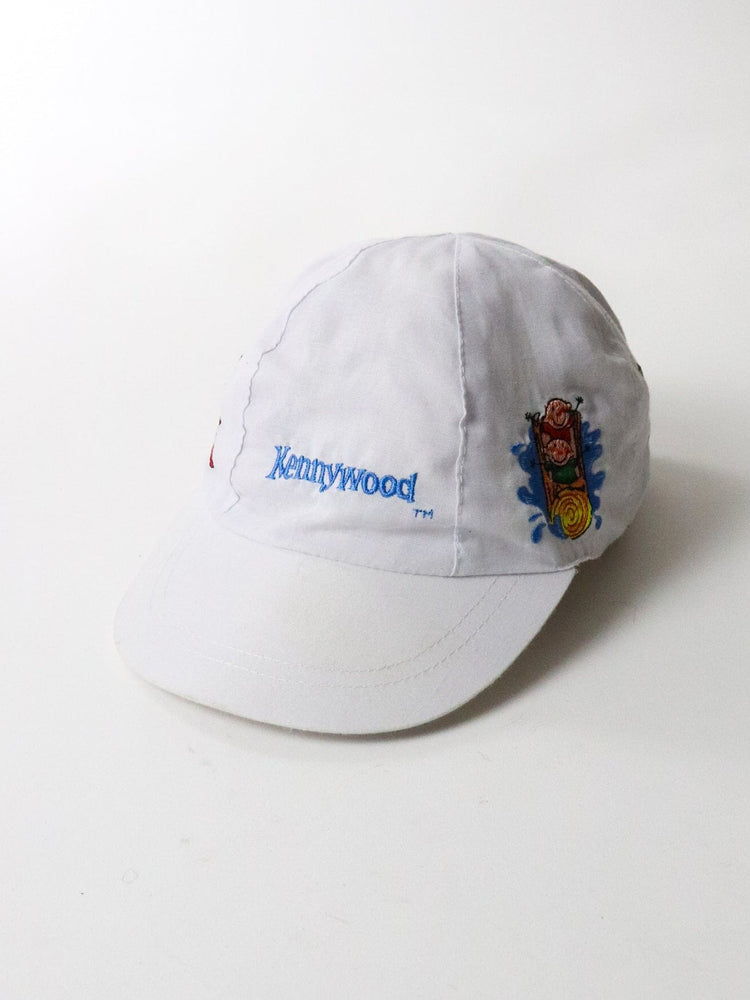 Vintage Kennywood Hat Cap Youth Grey 90s from propervintagecanada